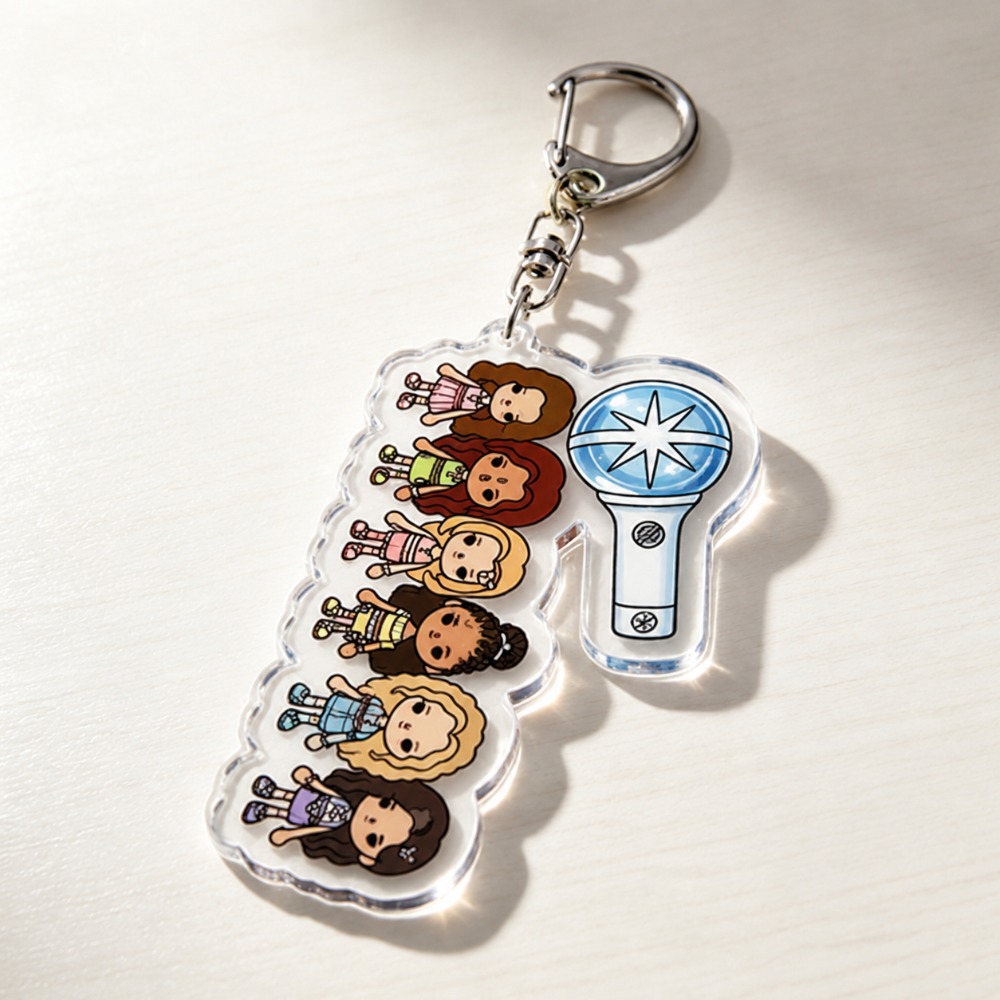 Gaming Accessories Bag - K-pop Katseye Keychain Accessories Bag Charms