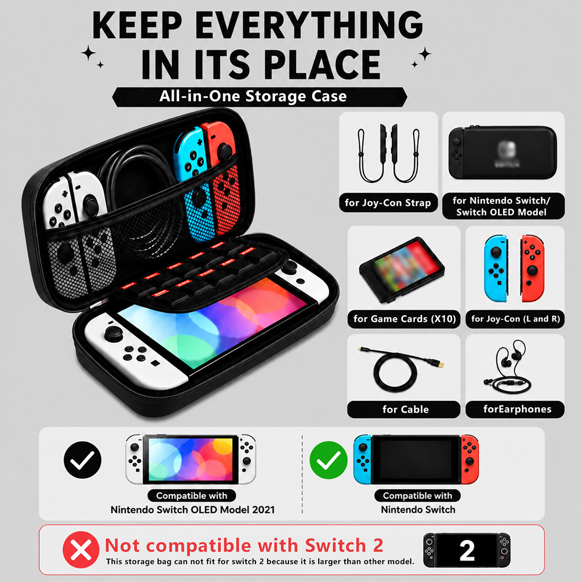 Portable Carrying Case With Me - Gaming Accessories Bag ulasan dan harga