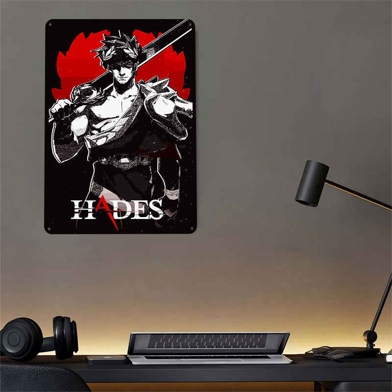 Hades Game Metal Poster Custom - Gaming Accessories Europe ulasan dan harga