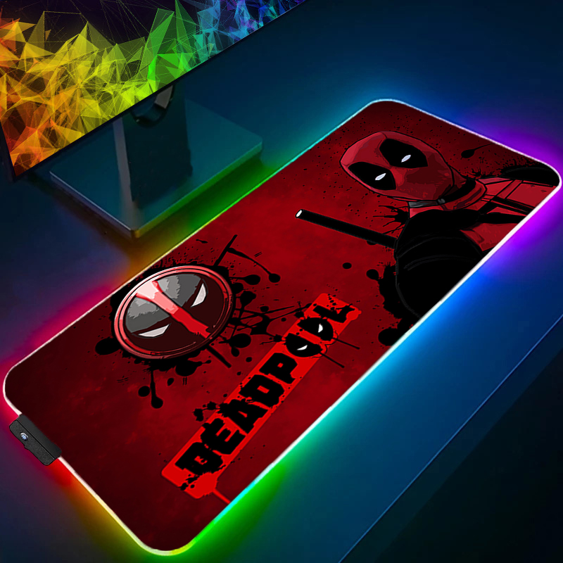 LED Mouse Pad Gaming Backlight - Gaming Accessories Desktop ulasan dan harga