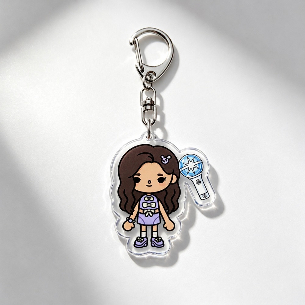 K-pop Katseye Keychain Accesso - Gaming Accessories Bag ulasan dan harga