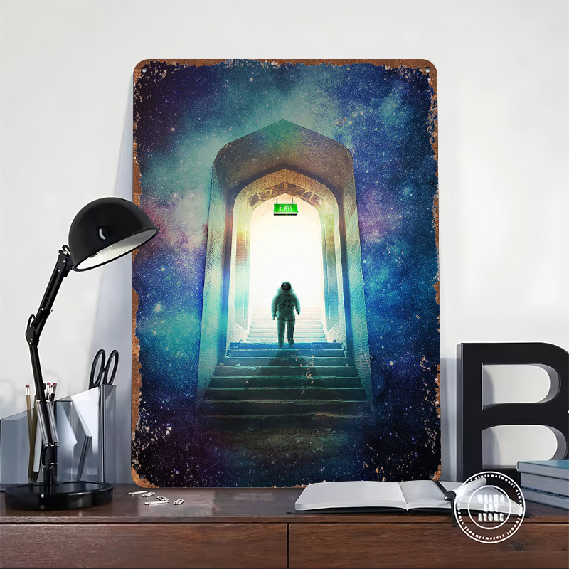 Exit Tin Poster Customized Wal - Gaming Accessories Europe ulasan dan harga