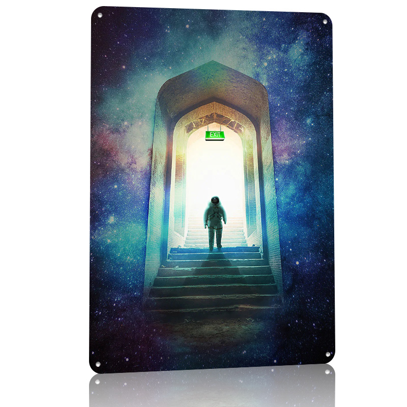 Exit Tin Poster Customized Wal - Gaming Accessories Europe ulasan dan harga