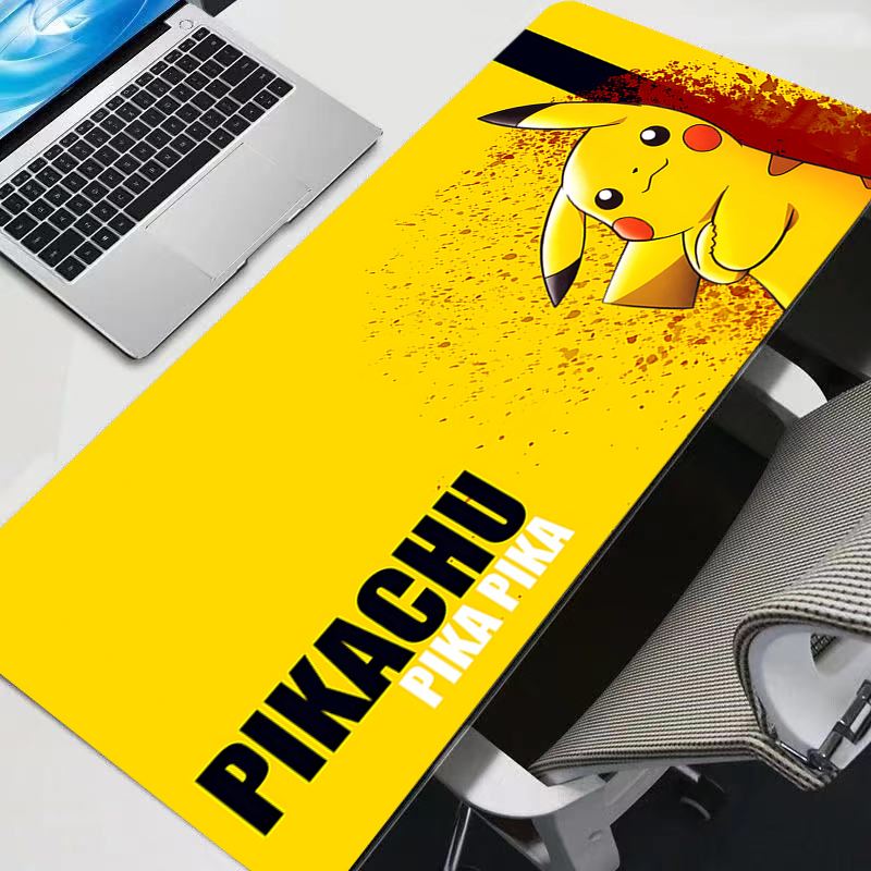 Mouse Pad Large P-Pikachu Rubb - Gaming Accessories Desktop ulasan dan harga