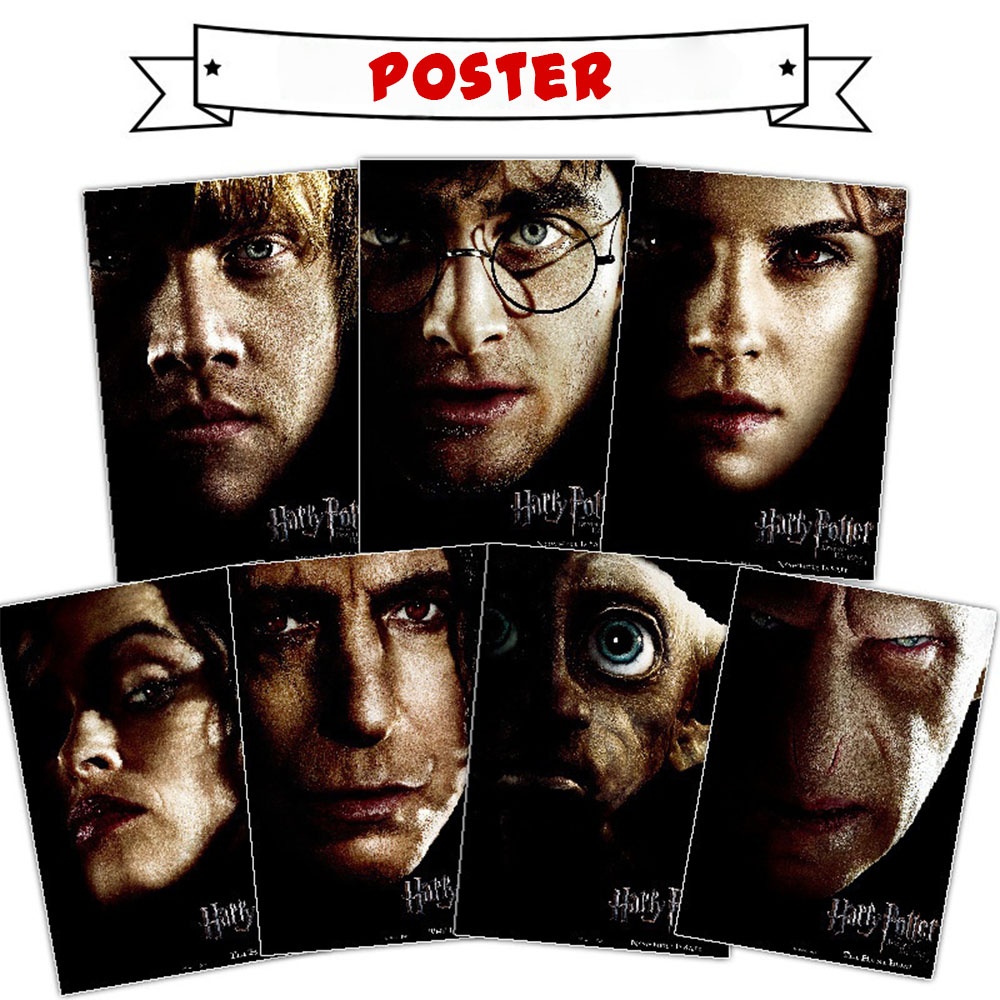 Genuine Harry Potter Posters H - Gaming Accessories Room ulasan dan harga