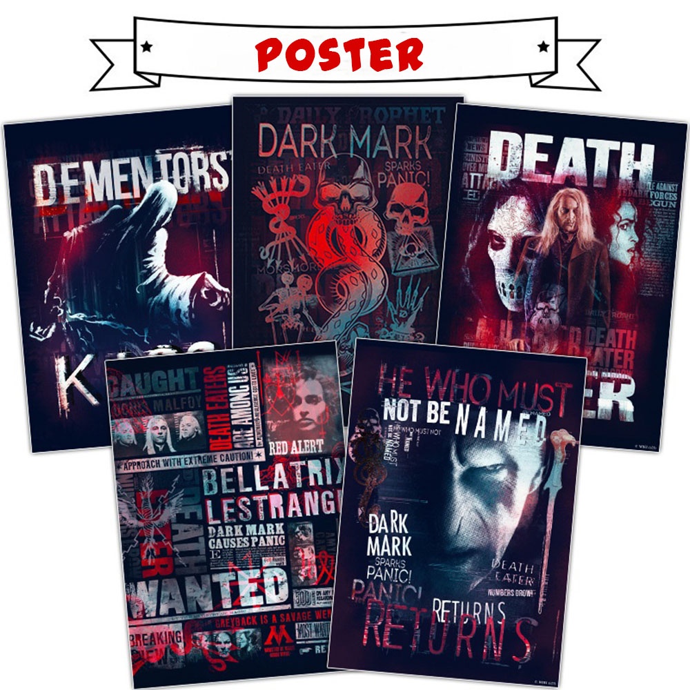 Genuine Harry Potter Posters H - Gaming Accessories Room ulasan dan harga