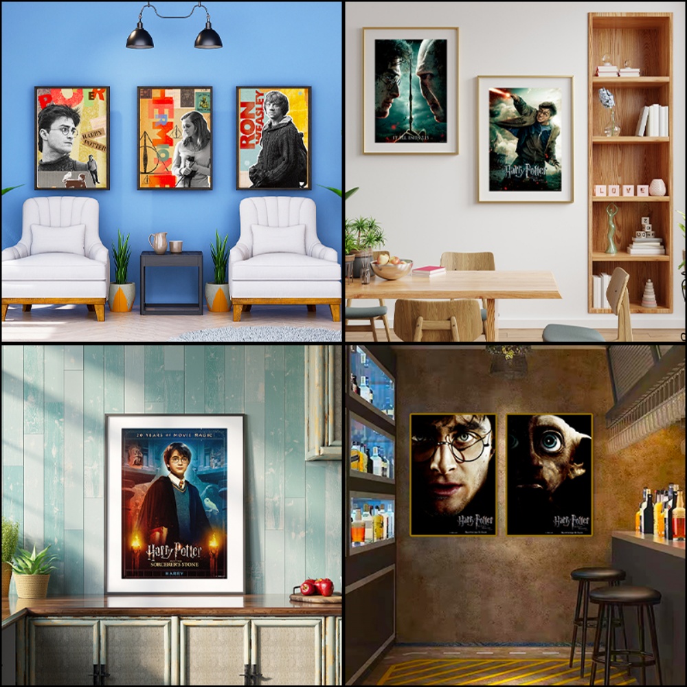 Genuine Harry Potter Posters H - Gaming Accessories Room ulasan dan harga