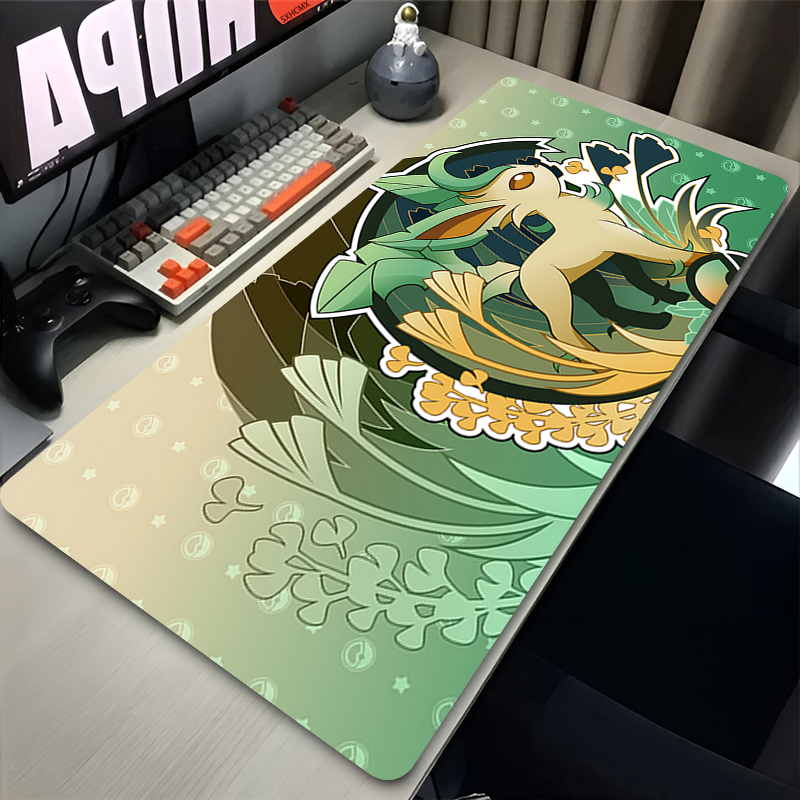 Mouse Pad Gamer P-pokemon Leaf - Gaming Accessories Desktop ulasan dan harga