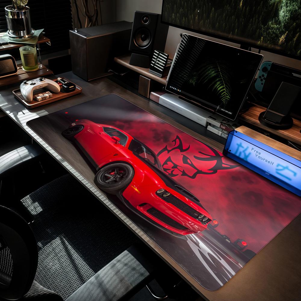 D-DodgeS Car Cool Mouse Pad XX - Gaming Mouse Pad Xl ulasan dan harga