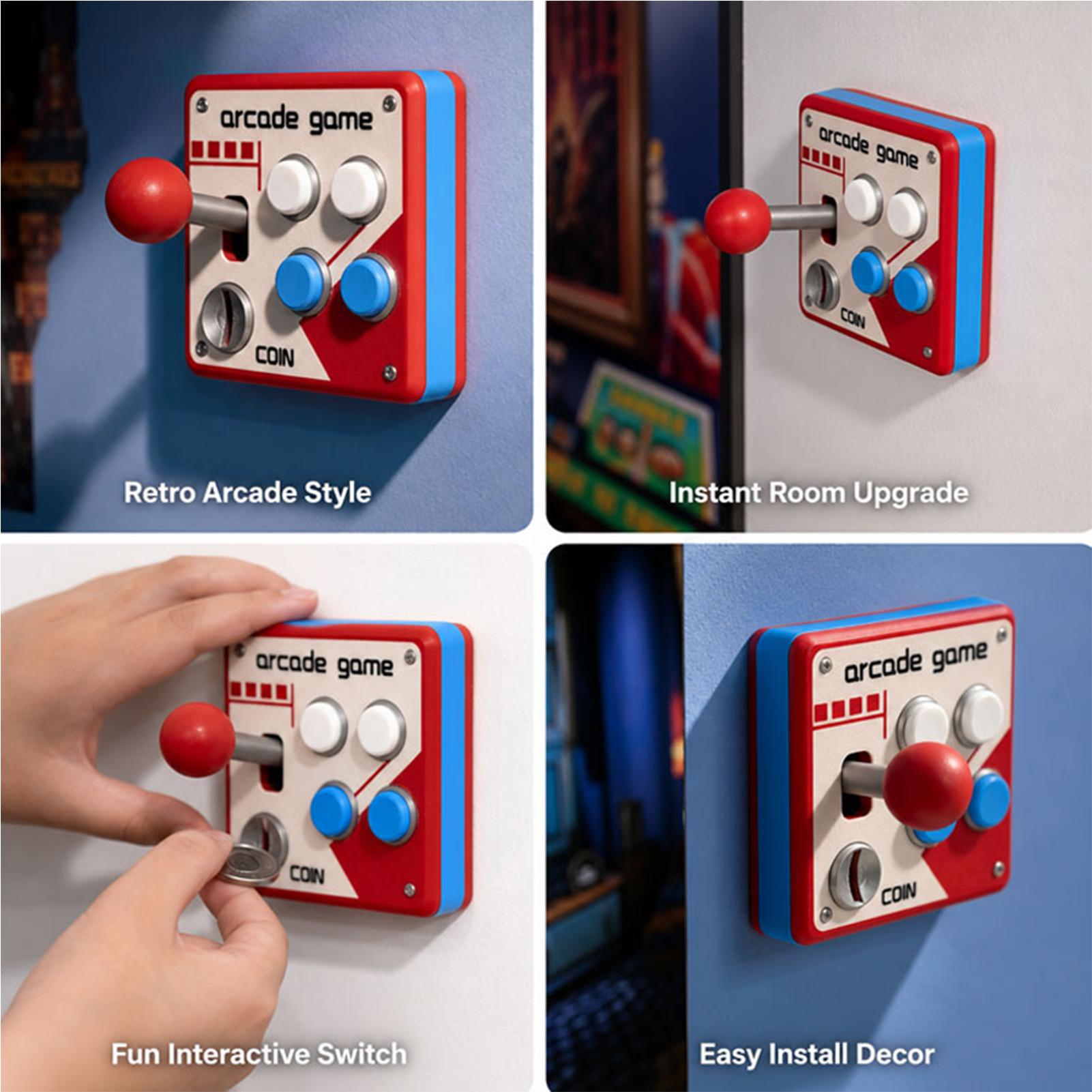 Creative Retro Arcade Game Lig - Gaming Accessories Room ulasan dan harga