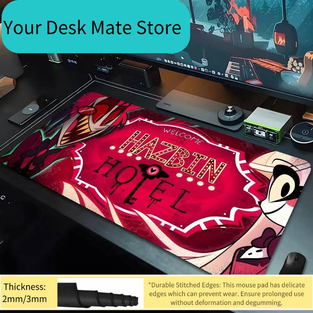 HazbinS H-Hotels AlastorS Mous - Gaming Mouse Pad Xl ulasan dan harga