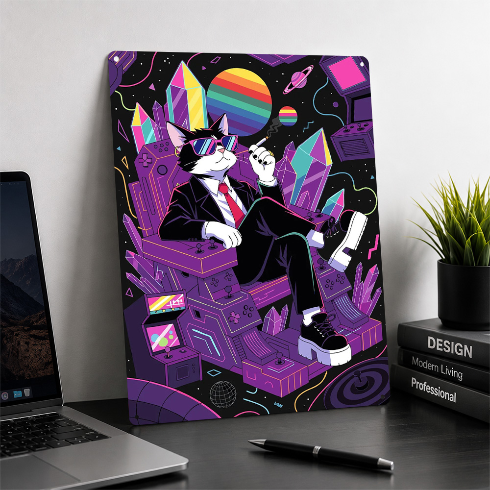 Cool Cat Gaming Throne Illustr - Gaming Accessories Europe ulasan dan harga