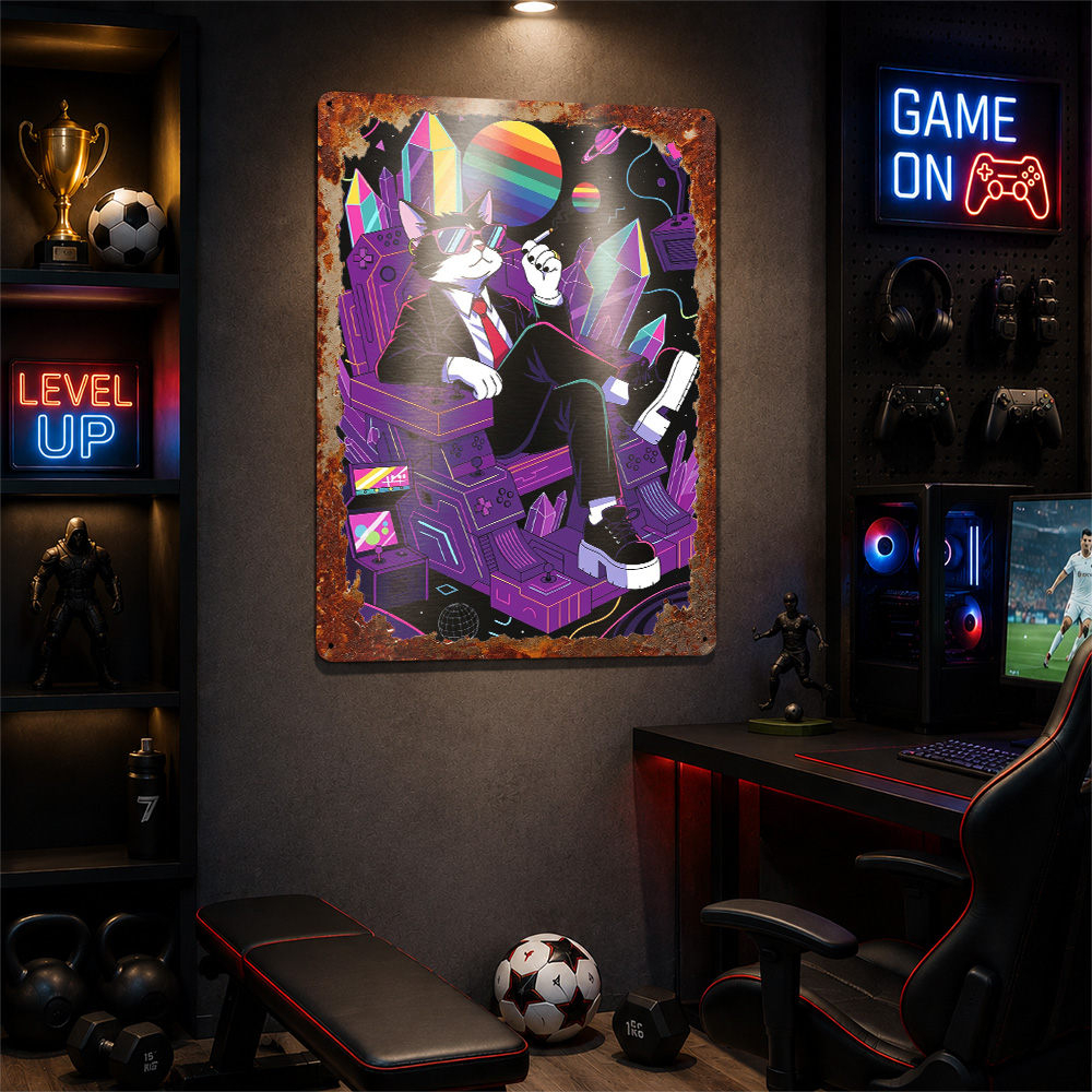 Cool Cat Gaming Throne Illustr - Gaming Accessories Europe ulasan dan harga