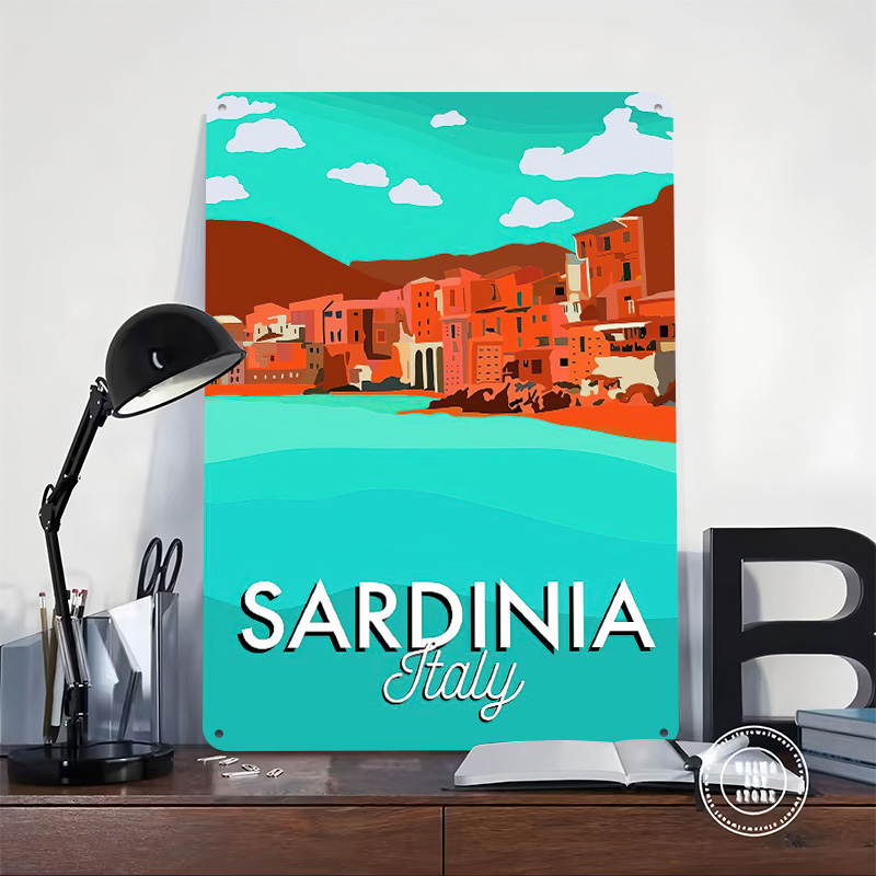 Travel Poster Customized Vinta - Gaming Accessories Europe ulasan dan harga