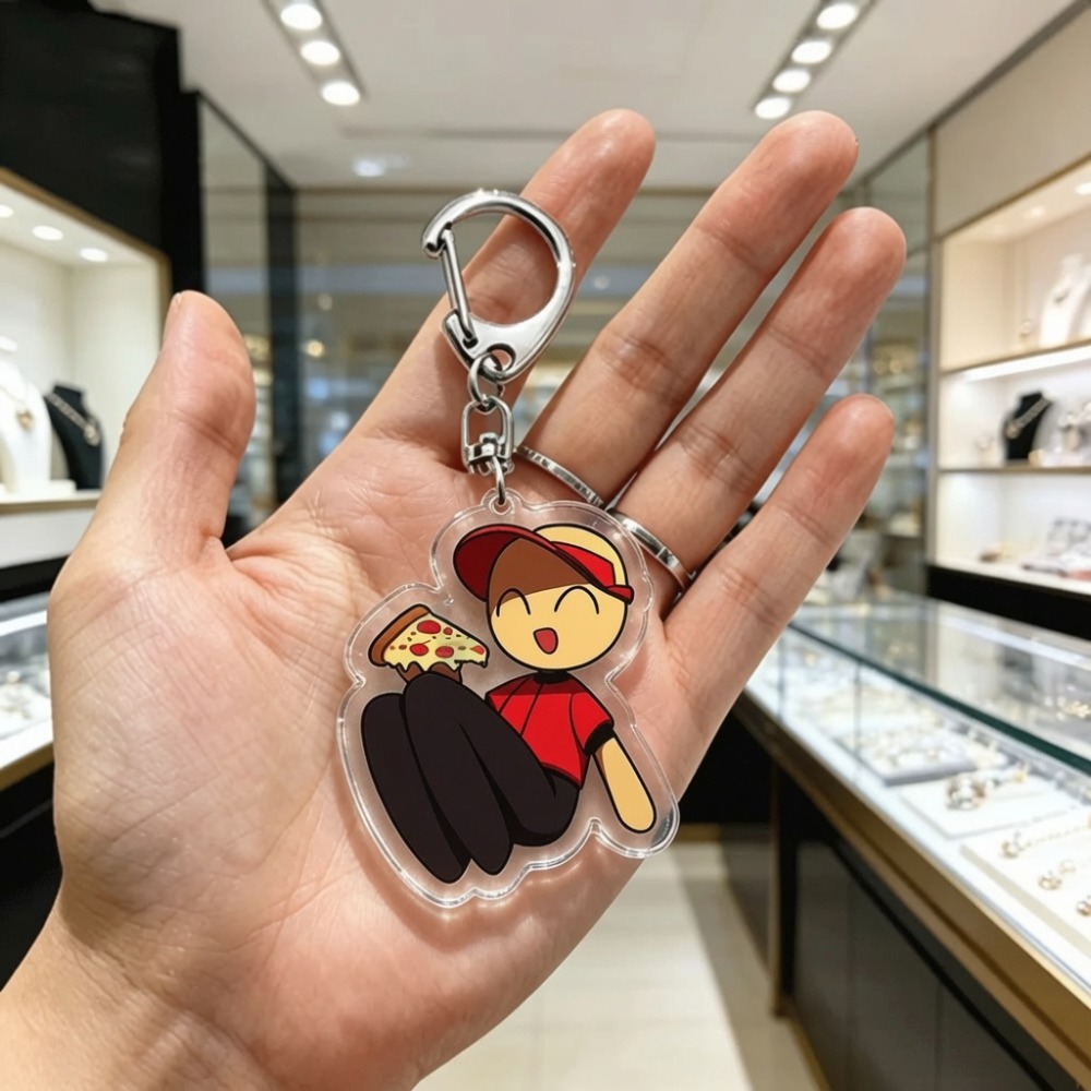 Cute Cartoon Chibi Keychains A - Gaming Accessories Bag ulasan dan harga