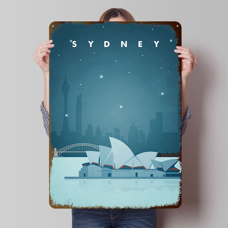 Sydney Travel Poster Customize - Gaming Accessories Europe ulasan dan harga