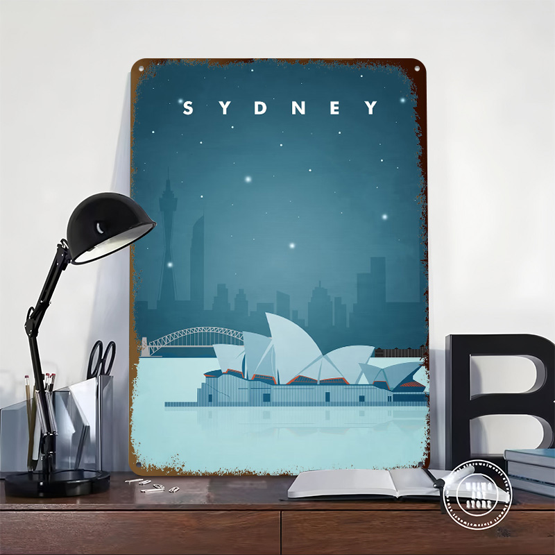 Sydney Travel Poster Customize - Gaming Accessories Europe ulasan dan harga