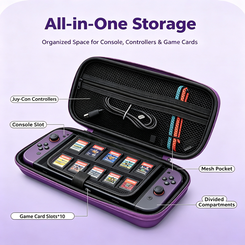 Carrying Case for Nintendo Swi - Gaming Accessories Bag ulasan dan harga